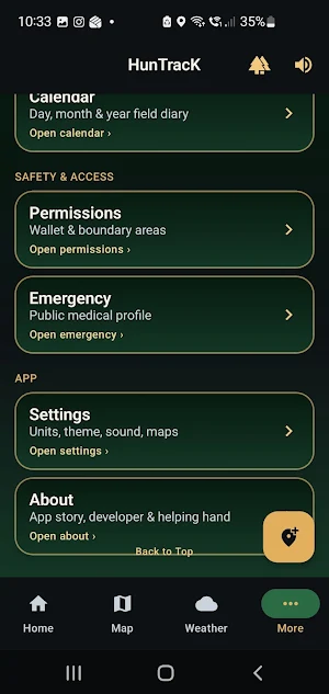 huntrack Screenshot 2