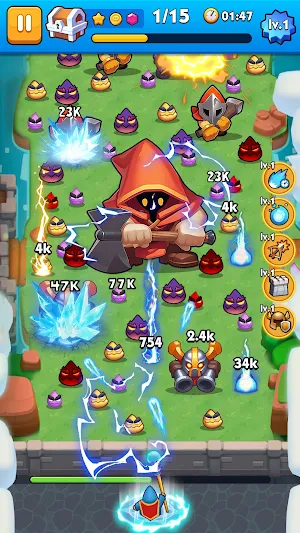 Mage Wall : Rogue Defense Screenshot 2