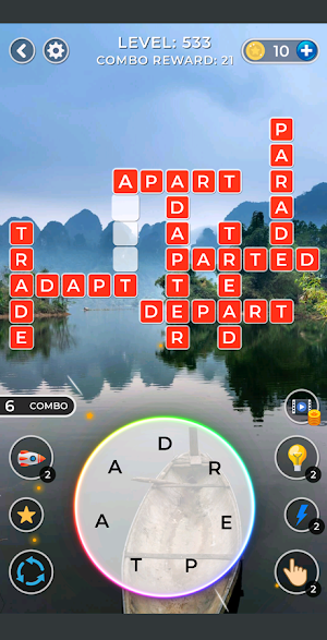 Letters connect - puzzle game Screenshot 0