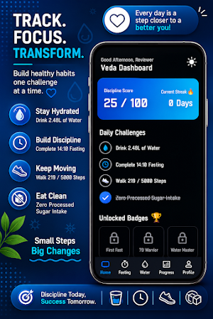 HabitVeda Screenshot 1