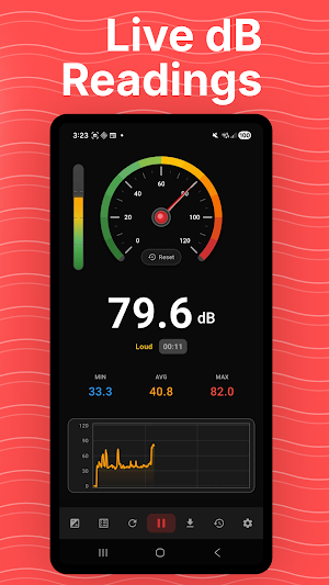 Sound Meter Pro Screenshot 1
