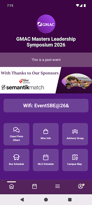GMAC Conferences & Events Screenshot 1