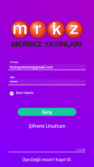 Merkez Öğretmen Screenshot 0