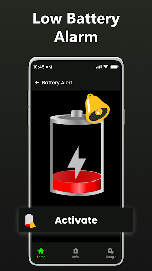Full Battery Charge Alarm Screenshot 1