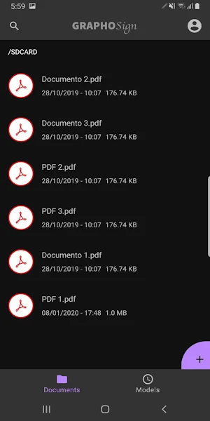 App GraphoSign Screenshot 0