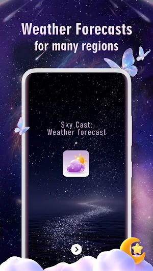 Sky Cast：Weather forecast Screenshot 0