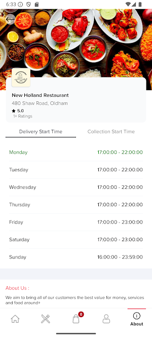 New Holland Restaurant Screenshot 3