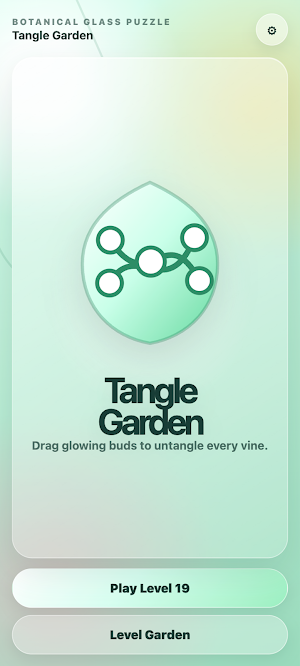 Tangle Garden: Line Puzzle Screenshot 0