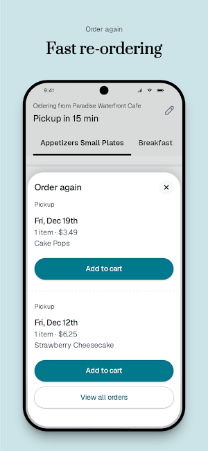 Paradise Water Front Cafe Screenshot 3