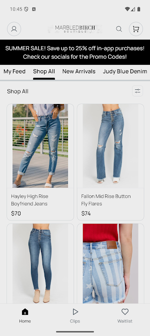 Marbled Birch Boutique Screenshot 0