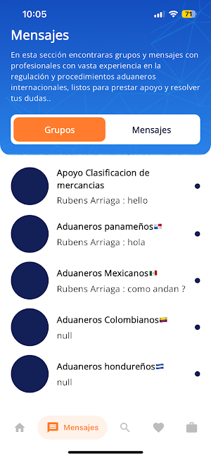 Arancel App Screenshot 1
