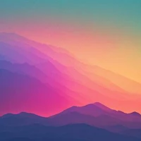 Sunset Gradient 4K Wallpaper