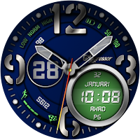 Hybrid Aggress 01 Watch face
