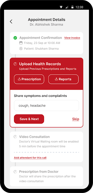 Regency MyCare Screenshot 2