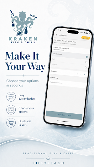 Kraken Fish and Chips Screenshot 1