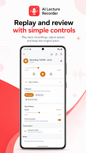 AI Lecture Recorder Screenshot 2