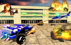 US Police Robot War Multi Robot Transformation Screenshot 1