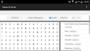 Sopas de letras Español Screenshot 1