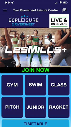 BCP Leisure. Screenshot 2