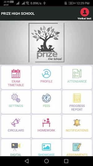 PRIZE HIGH SCHOOL- YAPRAL Screenshot 1
