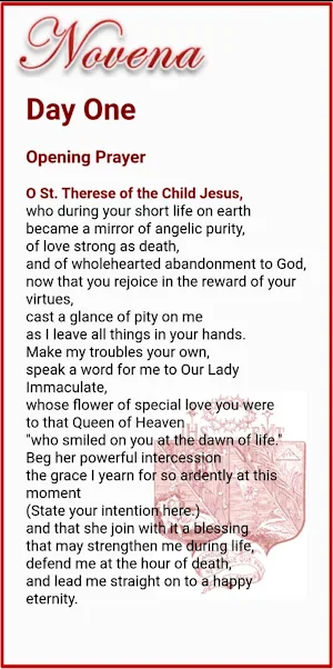 St. Therese of the Child Jesus Screenshot 1