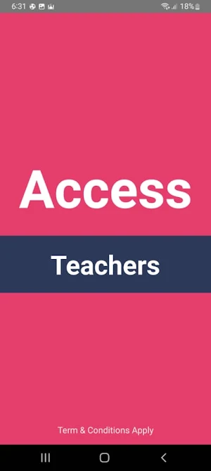 Access Teachers Screenshot 0