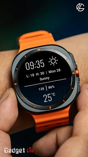 Minimal Weather Watch Face G04 Screenshot 0