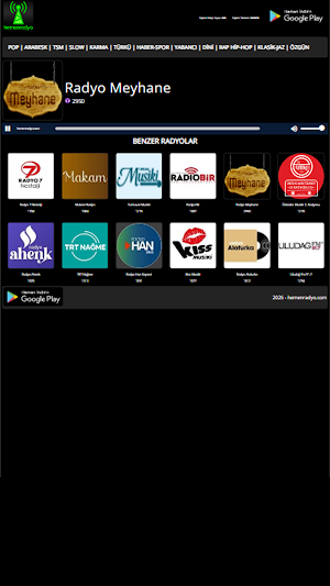 Hemen Radyo - Canlı Radyo Screenshot 1