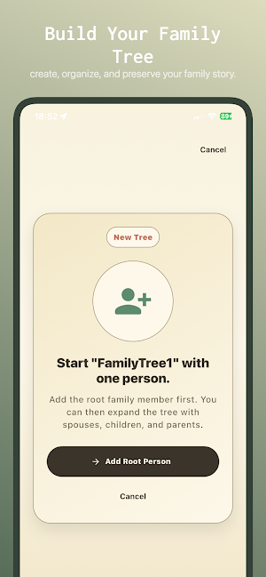 Family Tree - connect roots Screenshot 1