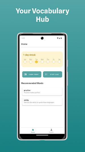 VocabQuiz: Learn 3000 Words Screenshot 1
