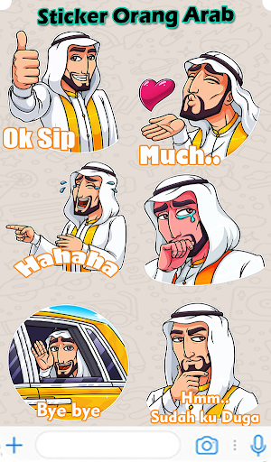 Sticker Arab Kocak- WaStickersApp Screenshot 3