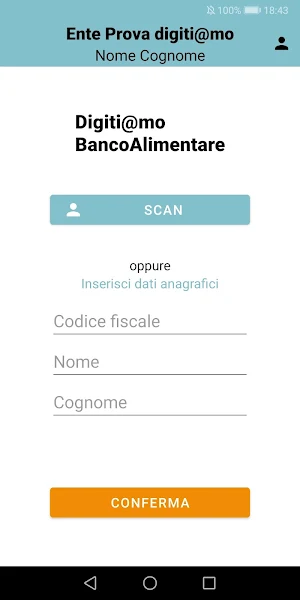 Digiti@mo.BancoAlimentare Screenshot 1