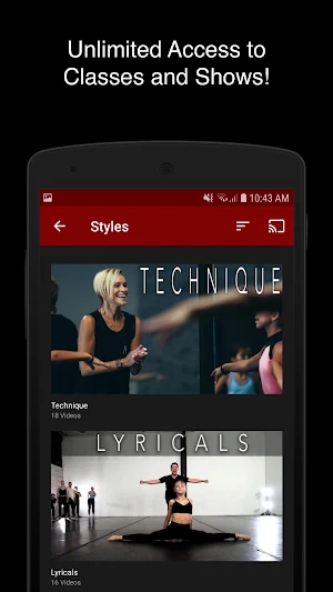 The Space TV: Dance Classes Online, Shows, & More! Screenshot 3