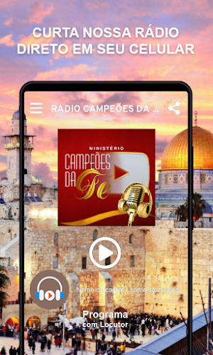 RADIO CAMPEÕES DA FÉ Screenshot 1