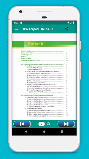 Buku IPA Terpadu Kelas 9 Semester 1 Screenshot 1