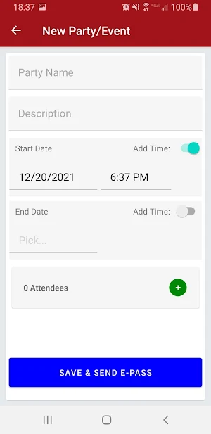 Reserve VMS Screenshot 1