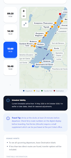GardaFerry Screenshot 3