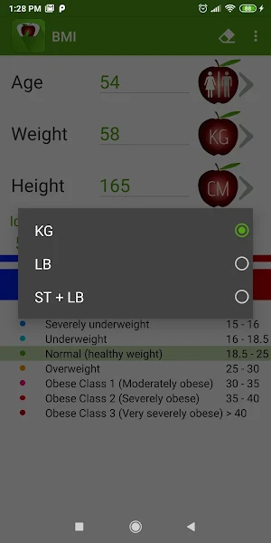 BMI Calculator 🍎 Screenshot 3