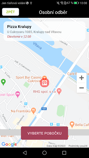 Pizza Kralupy Screenshot 1