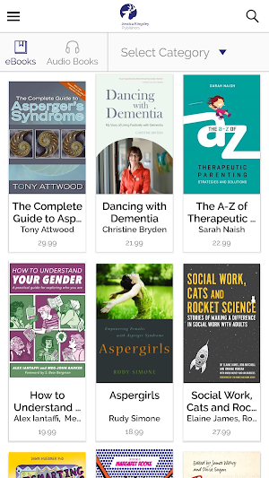 Jessica Kingsley Publishers Library Screenshot 2