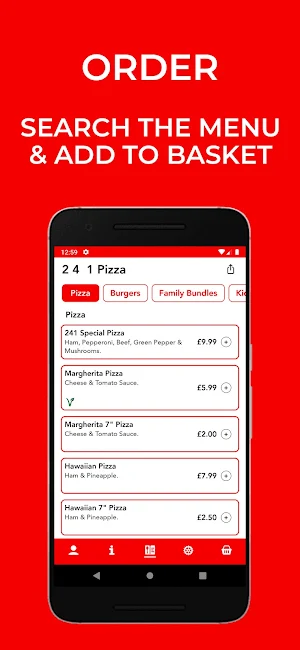 2 4 1 Pizza Screenshot 1