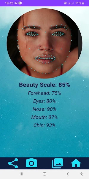 Beauty Calculator Screenshot 2