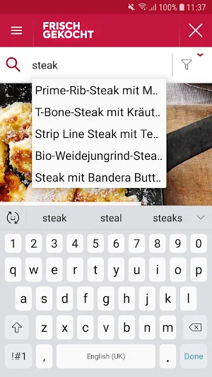 Frisch Gekocht Rezepte Screenshot 3