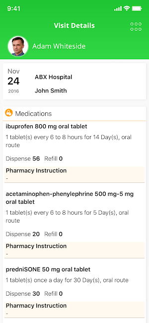 RIH Patient Portal Screenshot 3