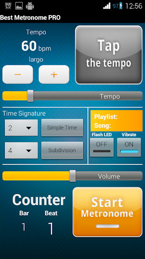 Best Metronome PRO Screenshot 0