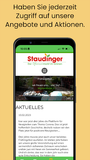 Staudinger – Kundenkarten-App Screenshot 3