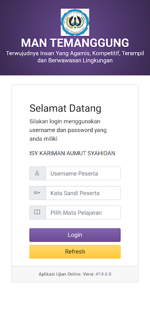 EXAM MAN TEMANGGUNG Screenshot 0