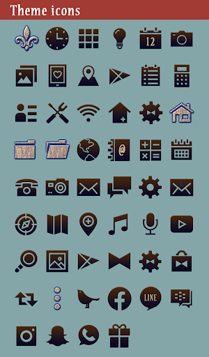 Antique Keys Theme Screenshot 3