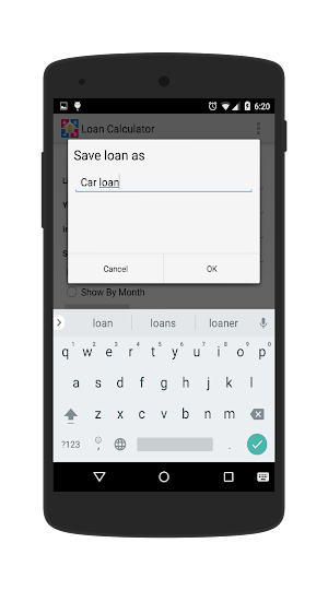 Loan Calculator Screenshot 3