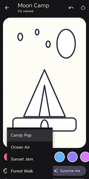 Doodle Colors :Simple Coloring Screenshot 3